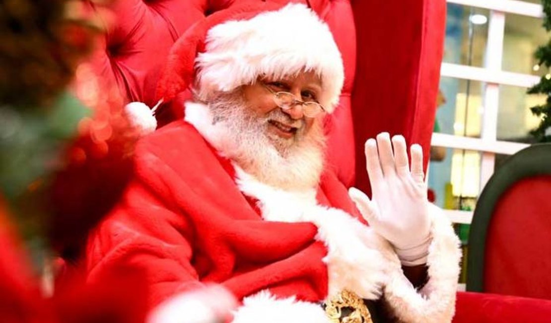 Papai Noel chega à Arapiraca no próximo sábado