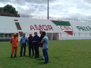 Corpo de Bombeiros libera Juca Sampaio para o clássico do interior CSE x ASA