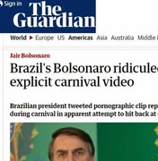 Imprensa estrangeira repercute tuíte de Bolsonaro com vídeo obsceno