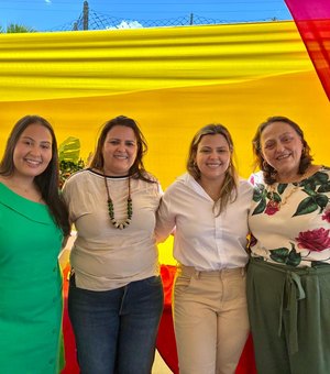 Dona Dênia e Samyra do Basto promovem Café das Mães em Girau do Ponciano