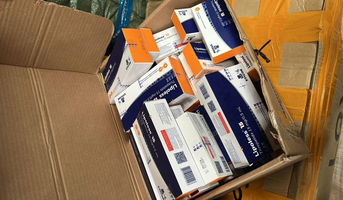 Carga irregular de canetas emagrecedoras é alvo de fiscalização e apreensão em Arapiraca