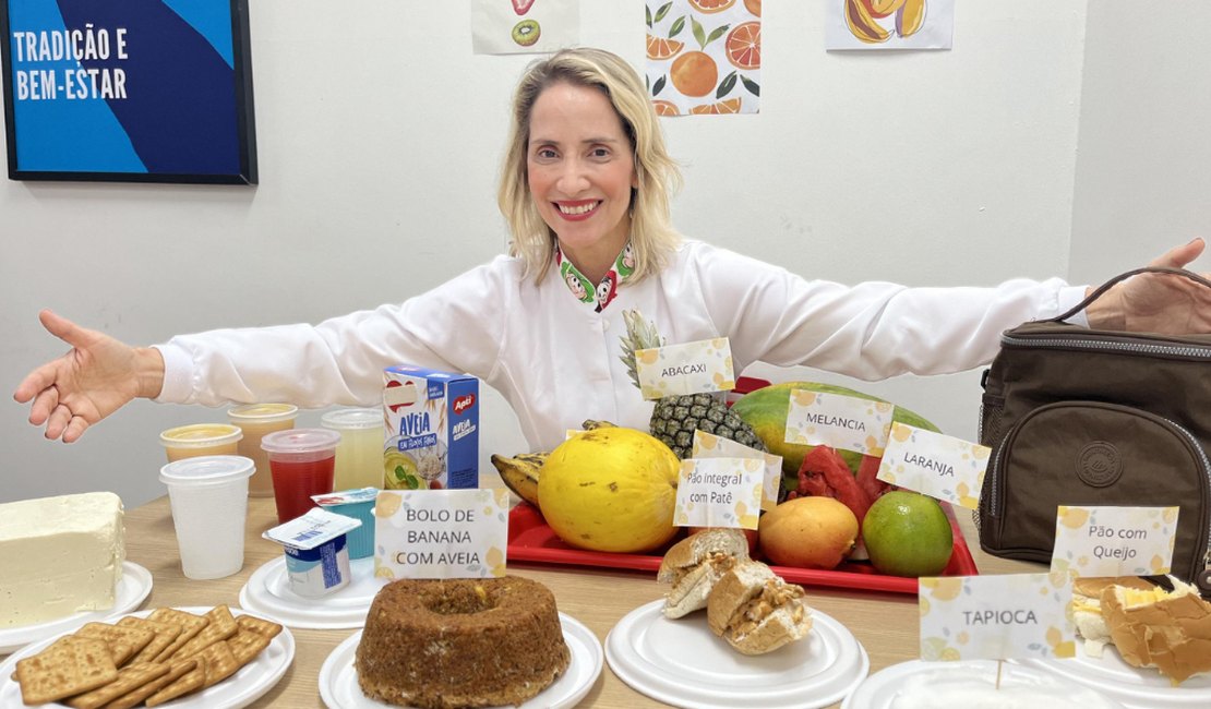 Nutricionista do HGE orienta pais sobre preparação de lanche na volta às aulas