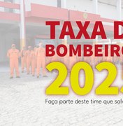 Primeira remessa de boletos físicos da Taxa de Bombeiros vence no próximo dia 30