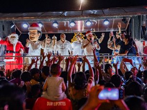 Prefeito Luciano Barbosa celebra natal na Comunidade Mangabeiras