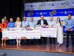 Prefeitura realiza a entrega dos prêmios do 2º sorteio do IPTU Premiado