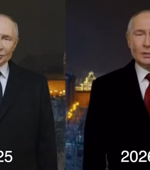 IA? Mensagem de fim de ano de Putin é alvo de chacotas por repetir imagens de 2024