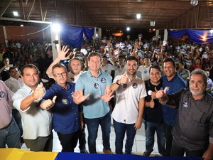 Marx Beltrão participa de encontro com lideranças em Palmeira dos Índios