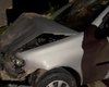 Colisão entre dois carros deixa homem ferido no bairro Santa Amélia