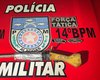 Polícia apreende espingarda escondida em árvore em Joaquim Gomes