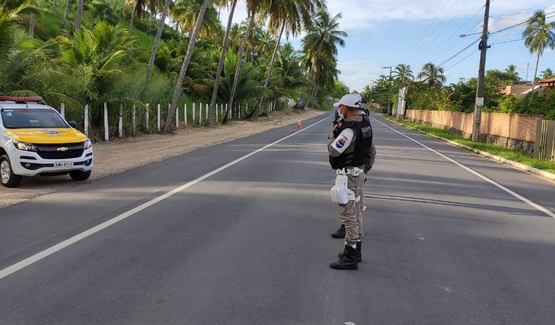 BPRv inicia fiscalização nas rodovias dos municípios do norte de Alagoas