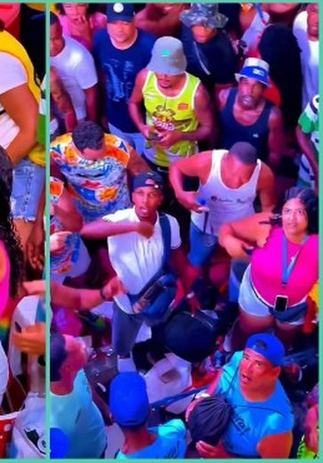 Bell Marques para bloco e oferece R$6 mil a ambulantes que tiveram caixas térmicas quebradas durante desfile