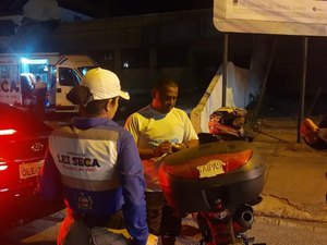 Lei Seca: Detran/PM realiza mais três ações em Maceió