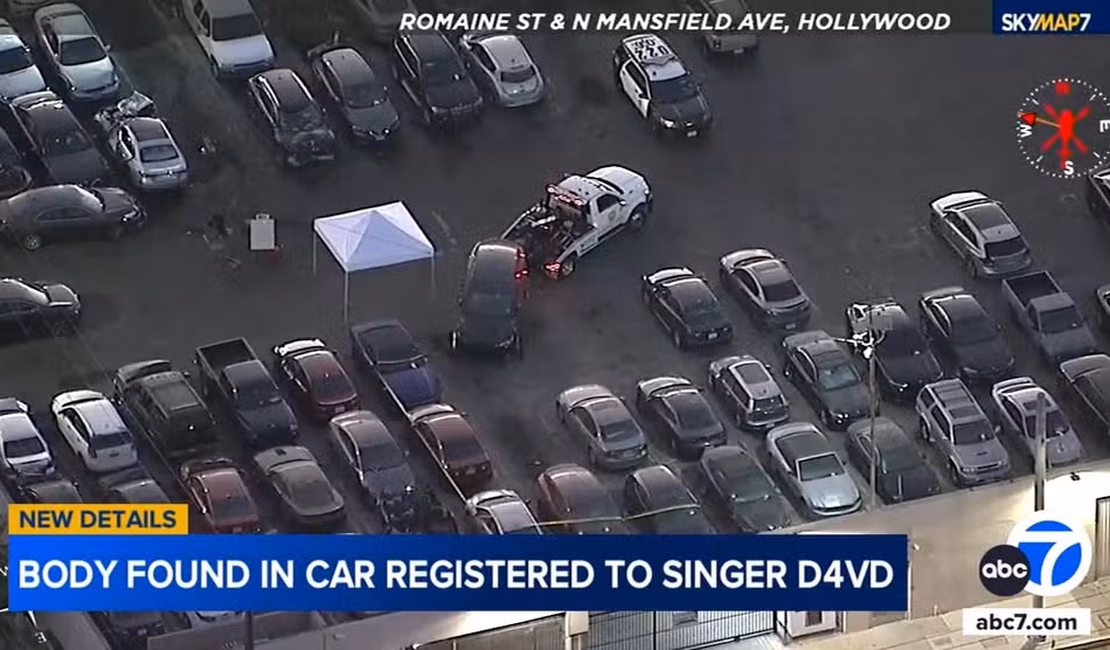 Corpo é encontrado dentro de Tesla registrado em nome de cantor D4vd nos EUA