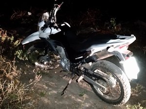 PM recupera moto roubada em mesmo dia de assalto