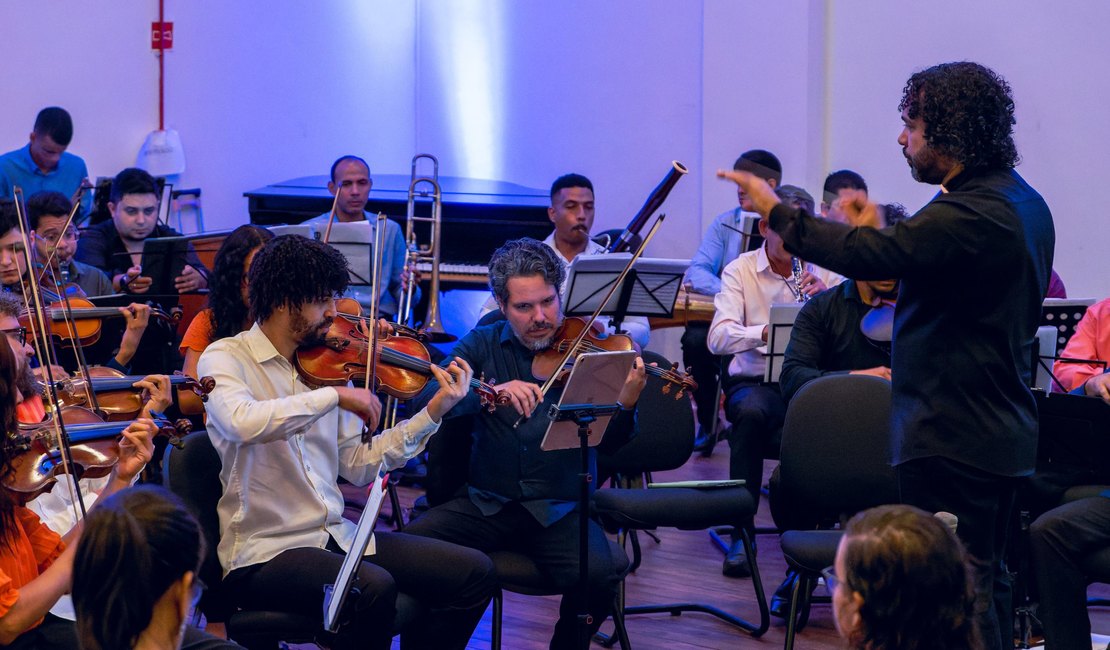 Orquestra Filarmônica de Alagoas apresenta “Nordeste Vivo” no Complexo Cultural Teatro Deodoro