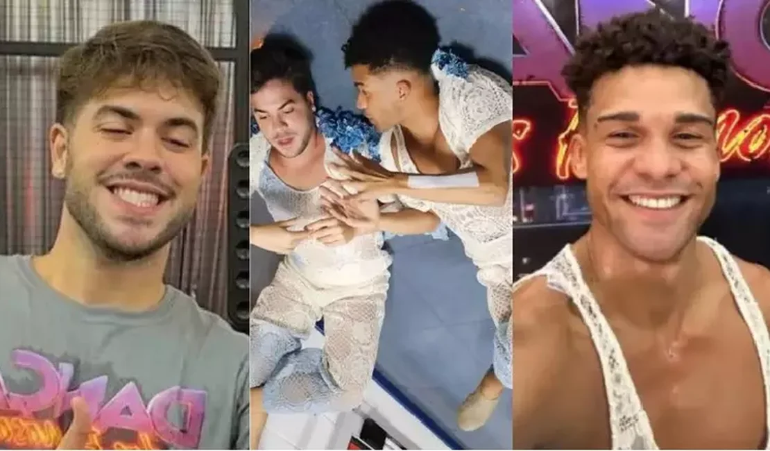 Influenciador alagoano é flagrado aos beijos com ator da novela Vale Tudo