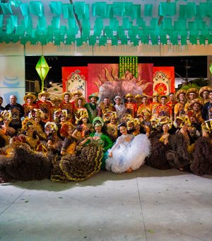 Representando Girau, Junina Girassol é uma das grandes finalistas do Circuito Alagoano de Quadrilhas