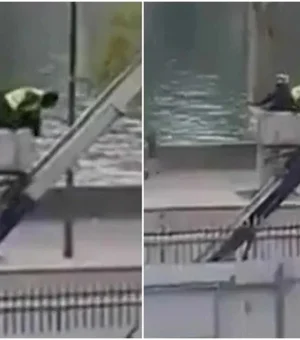 Empresa alemã faz piada com elevador utilizado por ladrões no Louvre