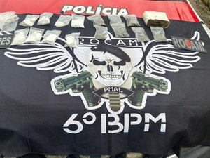 Homem é preso com cocaína e maconha em Maragogi