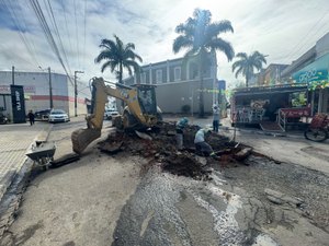 Conasa dá início à recuperação de canaleta fluvial após acordo com a Prefeitura de Palmeira