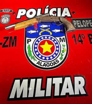 Homem é preso acusado de tentativa de homicídio em Joaquim Gomes
