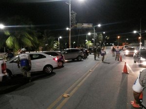 Operação Lei Seca autua 11 condutores por dirigirem sob influência de álcool em Maceió e no interior