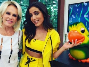 'Amei participar do 'Mais Você'', diz Anitta após puxão de orelha