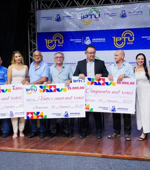 Prefeitura realiza a entrega dos prêmios do 2º sorteio do IPTU Premiado