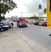 Motoqueiro fica ferido ao colidir contra animal em Maragogi