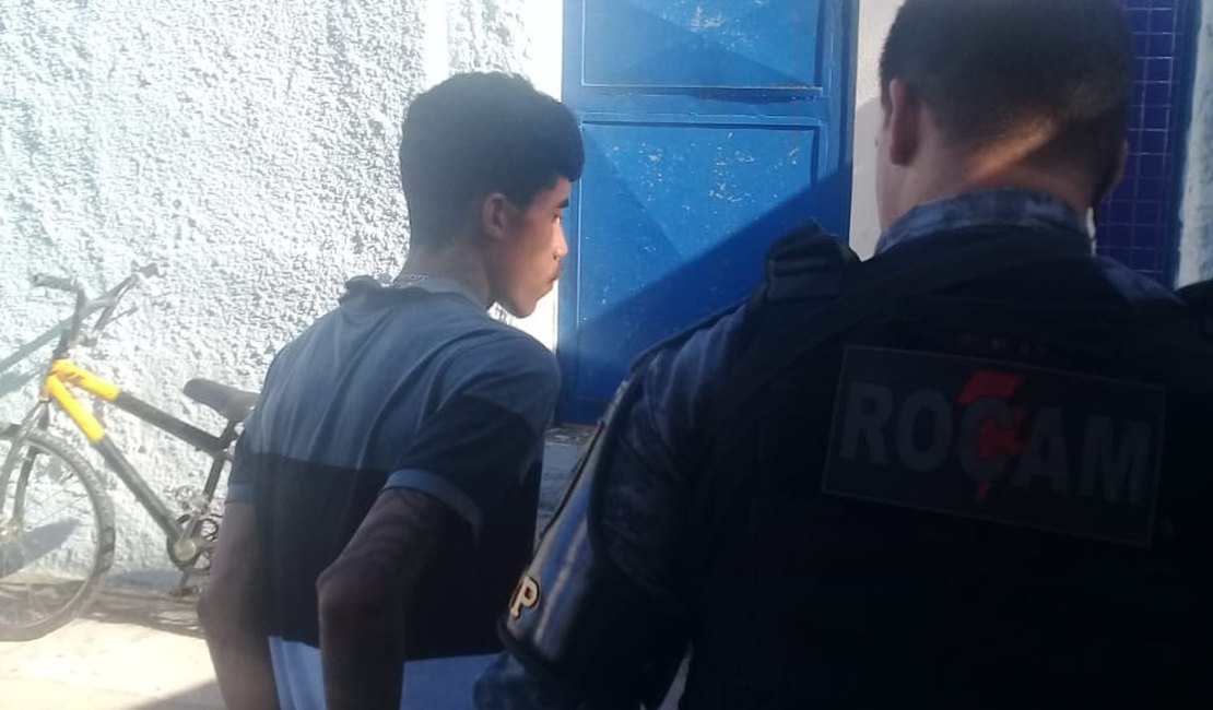 Suspeito de roubo é preso em flagrante no bairro do Poço 