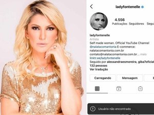 Instagram derruba conta de Fontenelle: “Vou fazer um inferno até devolverem”