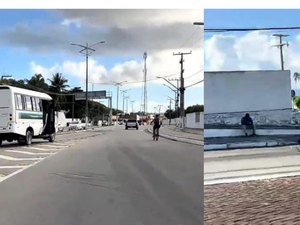 Carro e micro-ônibus de transporte alternativo colidem na Av. Gustavo Paiva