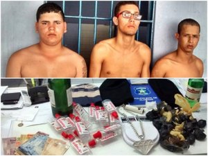 Polícia Civil fecha fábrica de loló e prende três pessoas por tráfico de drogas