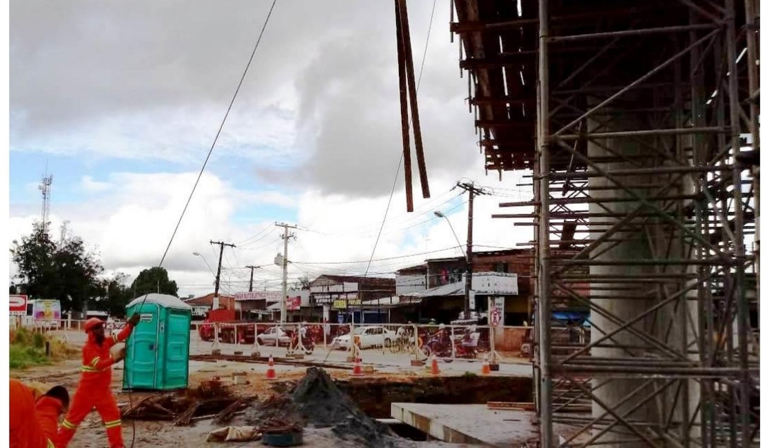 Construção de gasoduto no Tabuleiro do Martins é fiscalizada pela Arsal