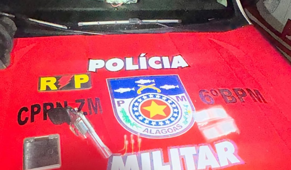 Homem é detido com arma de fogo no município de Maragogi