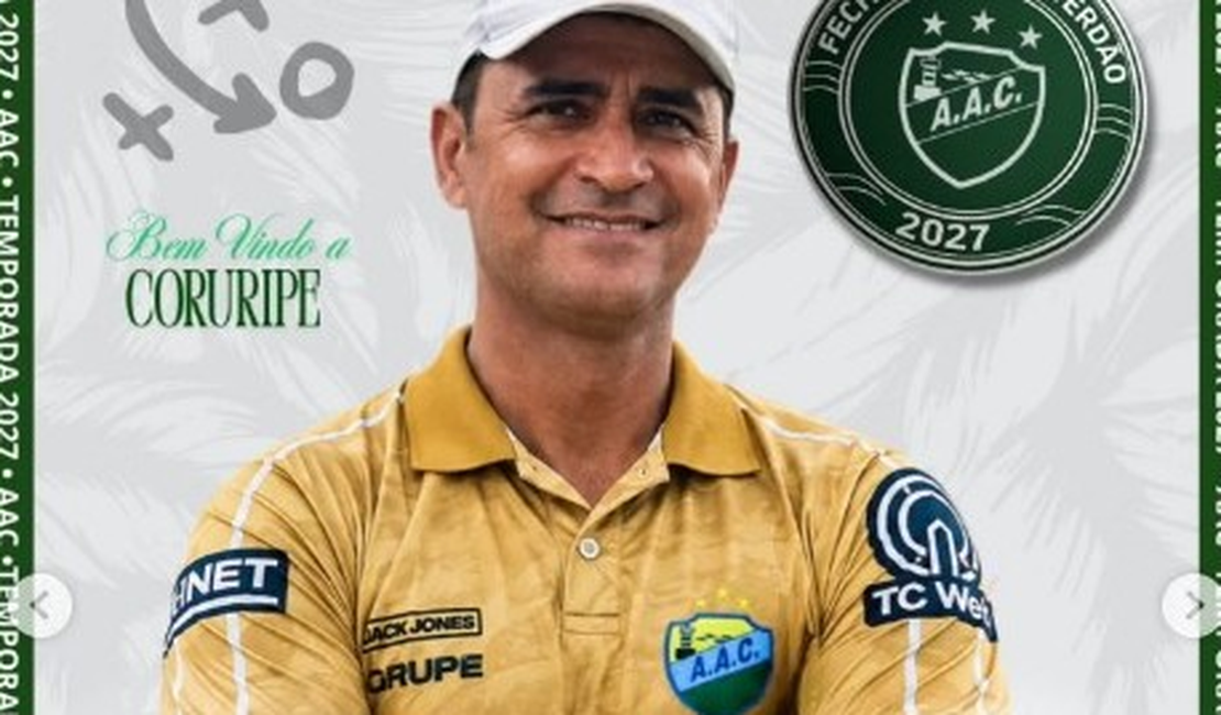 Coruripe anuncia Carlos Humberto para a preparação de goleiros