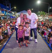 Sorteio das Mães 2026 em Rio Largo levou multidão ao Centro com mais de 170 prêmios