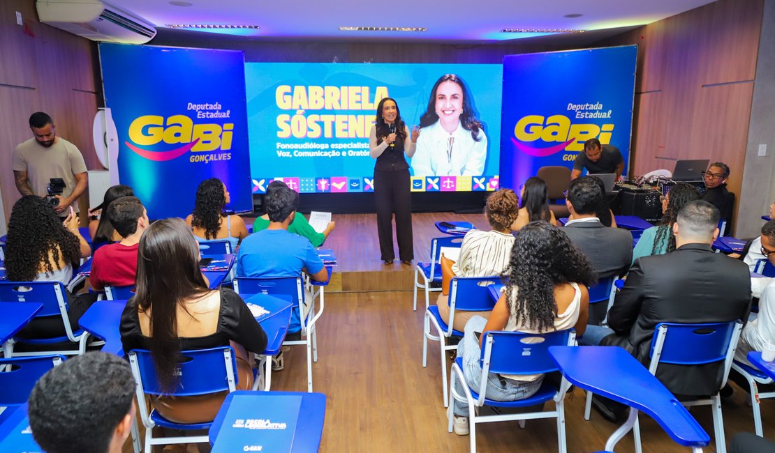 Escola Legislativa de Gabi Gonçalves promove workshop de oratória para estudantes