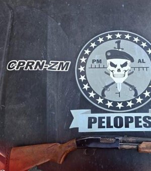 Homem é preso guardando arma e munições para traficante no município de Maragogi