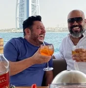 Bruno gera polêmica ao postar foto com foragido da Justiça em Dubai