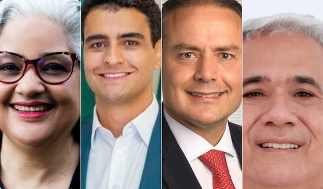 Renan Filho aparece com 50% e JHC com 49% em votos válidos na Quaest