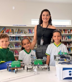 Educadora girauense representa Alagoas em programa de robótica avançada no Paraná