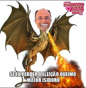 Candidato a prefeito de Major Izidoro vira “meme” de dragão nas redes sociais