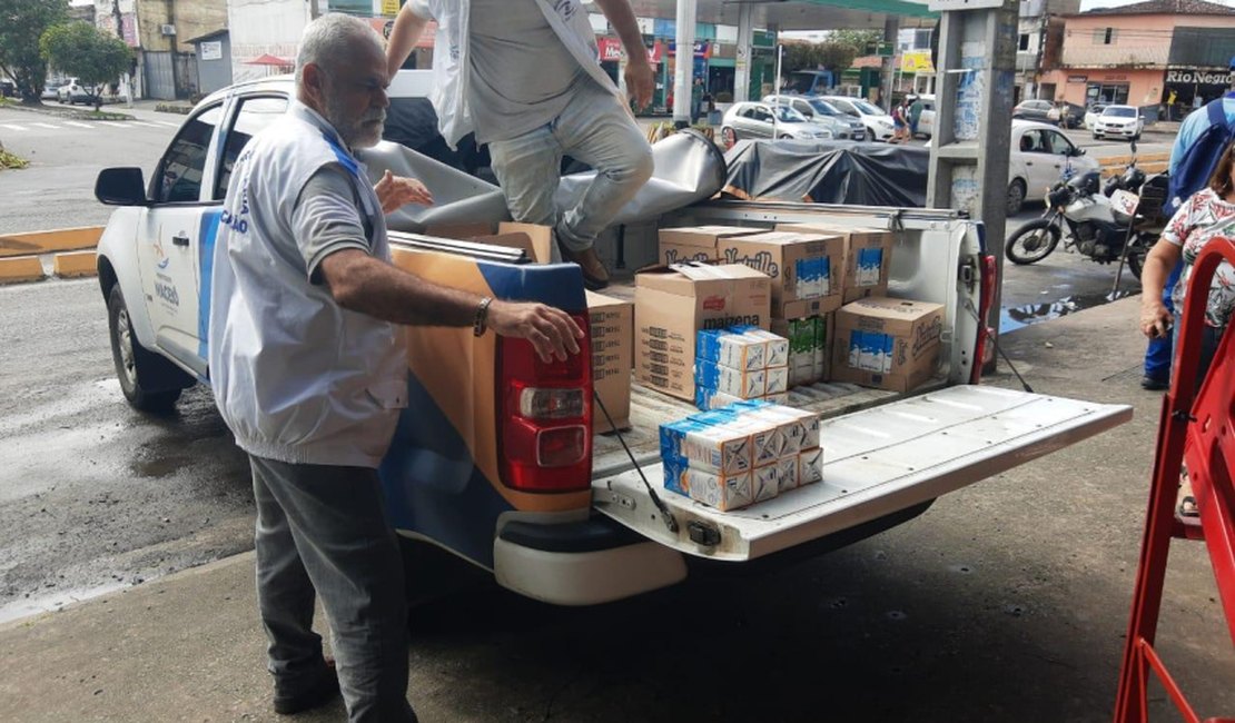 Vigilância Sanitária de Maceió recolhe 850 litros de leite