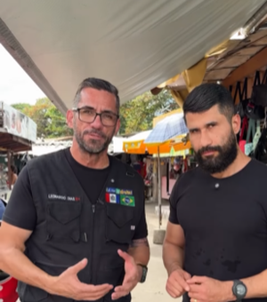 Leonardo Dias e Delegado Fabio Costa defendem comerciantes do Mercado da Produção