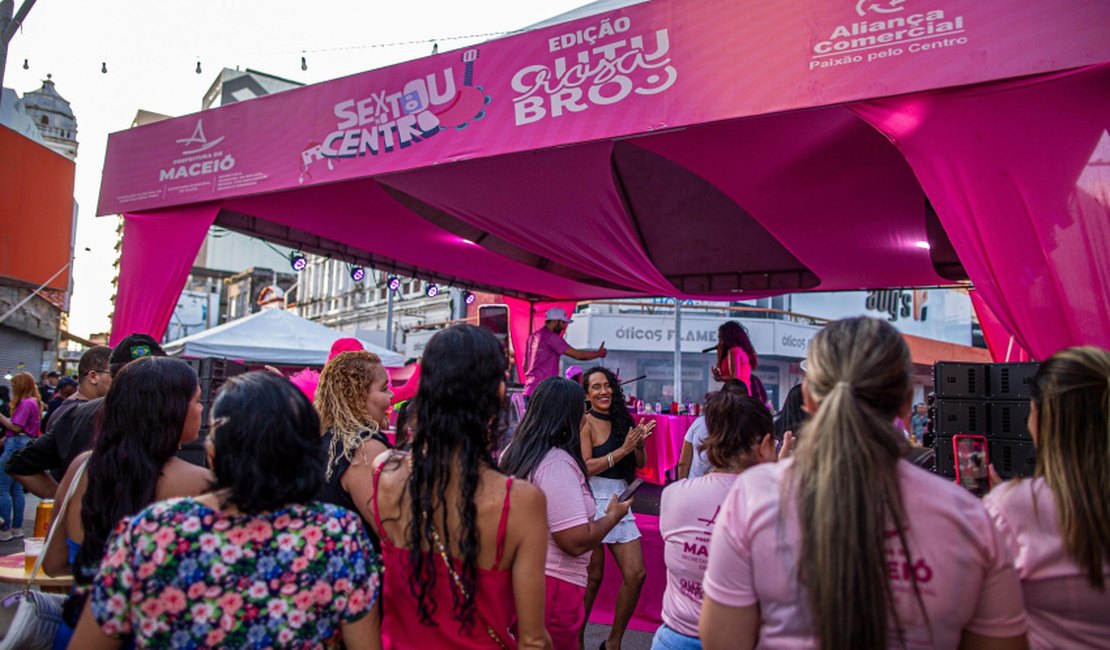 Sextou no Centro leva samba e conscientização ao Calçadão do Comércio