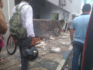 Marquise cai e mata mulher em centro de compras no interior