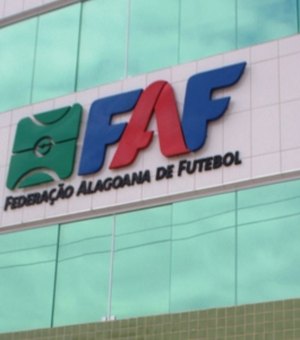Federação Alagoana de Futebol entra em recesso a partir de sexta-feira