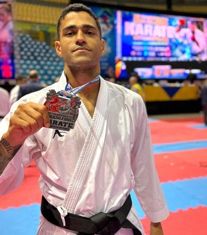 Sargento da Polícia Militar garante vaga no Mundial de Karatê, na Romênia