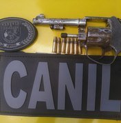Polícia prende em flagrante dois homens por porte ilegal de arma em Arapiraca